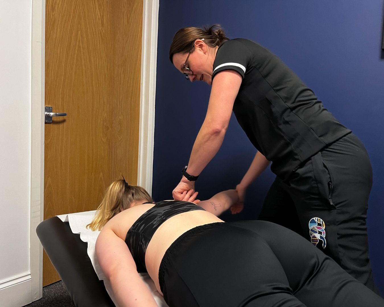 Sports massage and soft-tissue treatment at Momentum